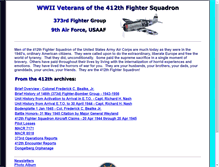 Tablet Screenshot of 412th.org